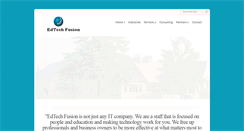 Desktop Screenshot of edtechfusion.com